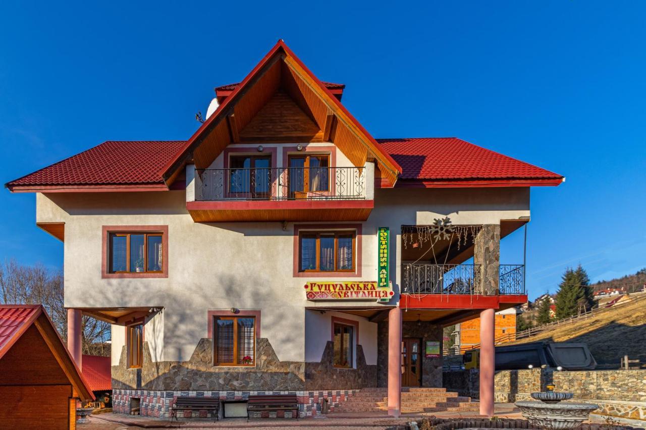 Hotel Гуцульська Світлиця Bukovel Exterior foto